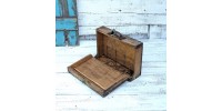 Boîte de rangement antique Moraillon 